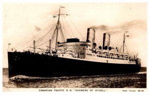 S.S. Duchess of Atholl  Canadian Pacific Line