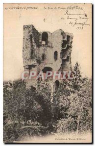 Postcard Old Cesson St Brieuc Cesson Tower XIC century