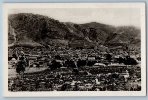 Syria Postcard Antioch General View Buildings Hills c1930's Unposted Vintage