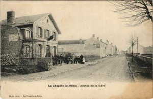 CPA La Chapelle-la-Reine - Avenue de la Gare (120138)