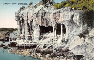Temple Rock Bermuda Postcard