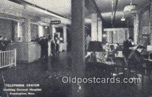 Cushing General Hospital, Framingham, MA, USA Telephone Unused crease, Unused