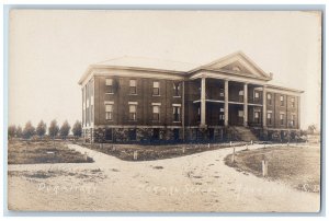 Aberdeen South Dakota SD Postcard Dormitory Normal School c1910 RPPC Photo