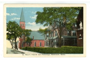 ME - Biddeford. St. Mary's Church & Parsonage