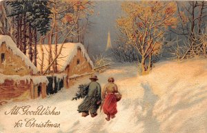 PFB Published, All Good Wishes For Christmas, AA373-28