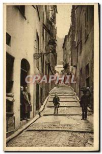 Old Postcard La Douce France Cote d & # 39Azur Nice Old Street