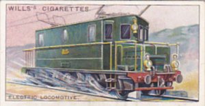 Cigarette Card Wills Famous Inventions 1915 No 44 Electric Locomotive