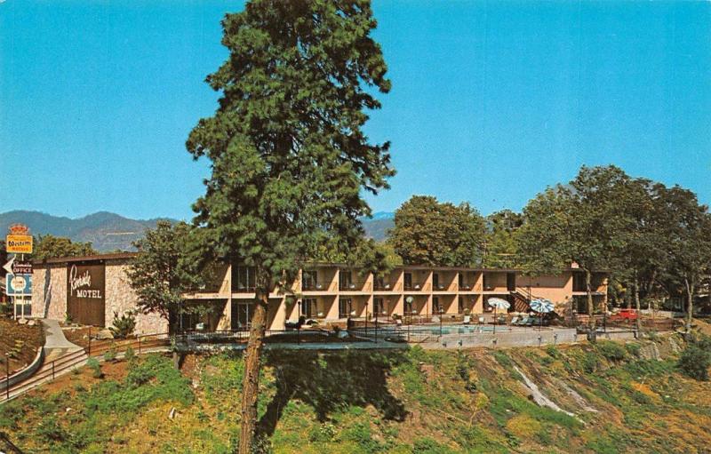 Grants Pass Or Oregon Riverside Motel Restaurant 1968 - 