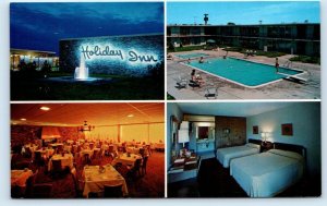 NORTH PLATTE, NE Nebraska~ HOLIDAY INN  c1970s  Roadside Lincoln County Postcard