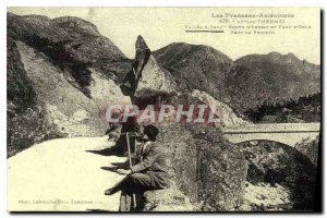 COPY Ax les Thermes Orlu Valley Road Orgeix and background Orlu Bridge Petches