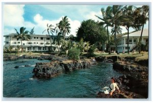 1960 Maniloa Hotel Hilo Island Hawaii Nani Lii Natural Color Card Postcard