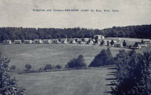 Bungalows and Campus, KEN-MONT Camp for Boys, Kent, Connecticut, 1954 Postcard