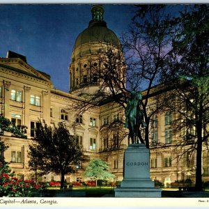 c1960s Atlanta GA State Capitol Confederate General John L Gordon Statue Seal M1