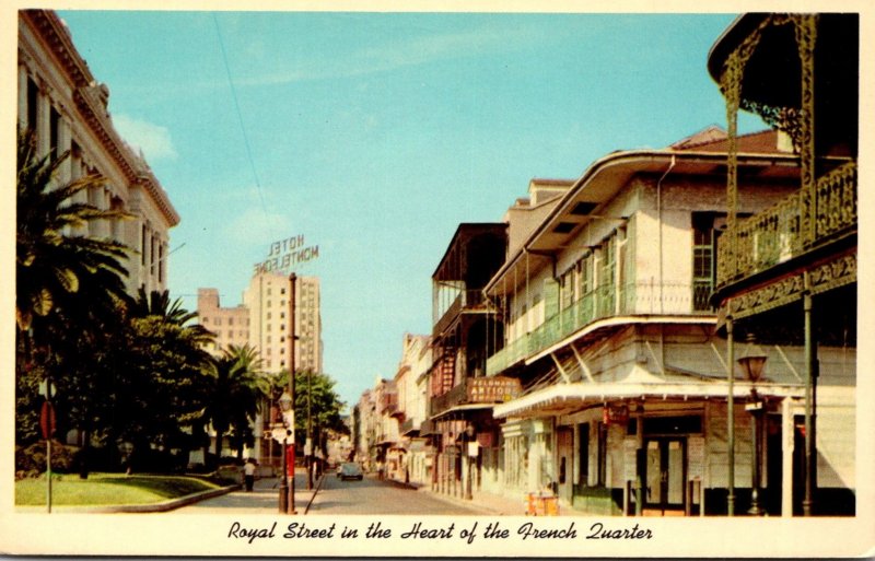 Louisiana New Orleans French Quarter Royal Street