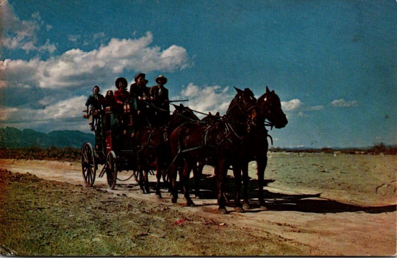 The Old Stagecoach Of The West
