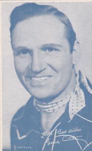 Cowboy Arcade Card Gene Autry