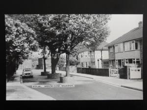 Cheshire WILLASTON Hadlow Close TRIUMPH HERALD 1960's RP Postcard by Frith WSN46