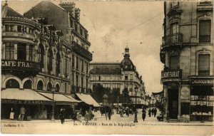 CPA TROYES - Rue de la République (71770)