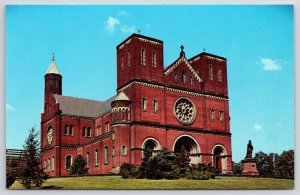 St. Vincent Arch Abby Church College Westmoreland County Pennsylvania Postcard