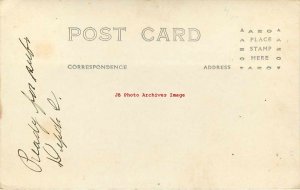 US Navy, RPPC, Battleship? Ready for Subs Depth Charge, Flag, Photo 