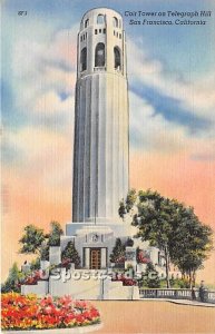 Coit Tower - San Francisco, California CA  