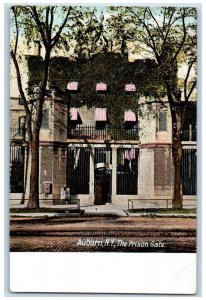 c1910's The Prison Gate Auburn New York NY Unposted Postcard
