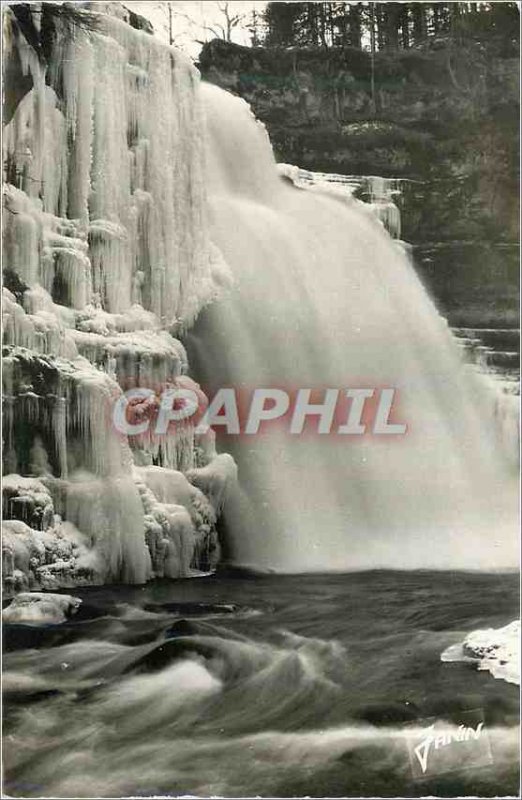 Modern Postcard Villers Le Lac Frontiere Franco Suisse Le Doubs Except in winter