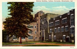 Indiana Bloomington Medical Building Indiana University Curteich