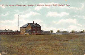 Ft Des Moines Administration Building Trooper's Quaarters Des Moines, Iowa