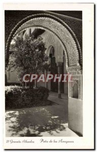 Granada Alhambra Postcard Modern Patio de los Arrayanes
