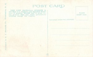 Vintage Postcard 1920's New National Museum Historic Landmark Washington DC