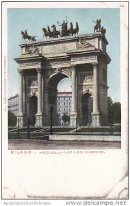 Italy Milano Arco Della Pace O Del Sempione