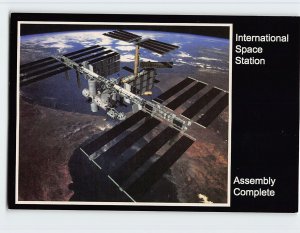 Postcard Assembly Complete, International Space Station