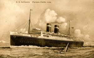 Panama Pacific Line - SS California 