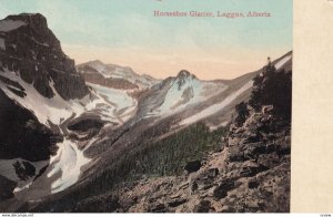 LAGGAN, Alberta, Canada, 1900-1910s; Horseshoe Glacier