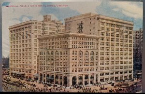 Vintage Postcard 1910 Marshall Field & Co.'s Dept. Store, Chicago, Illinois (IL)