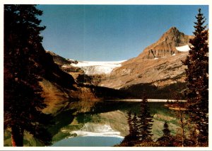 Canada Banff National Park Bow Lake and Bow Glacier