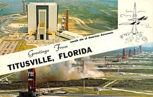 Launch Site of American Astronauts Greetings From - Titusville, Florida FL  