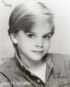 David Gallagher Look Who's Talking Now Child Actor 10x8 Hand Signed Photo