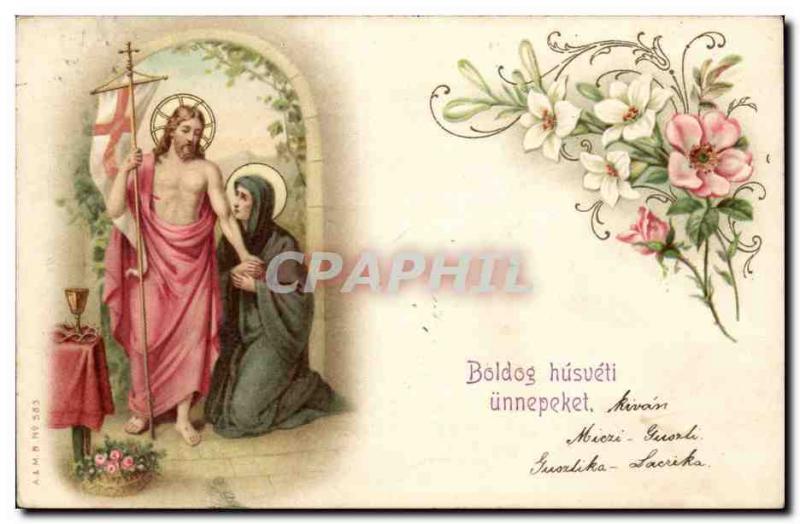 Religion - Jesus - Chistianity - CPA (carte hongroise Hungary Hongrie)