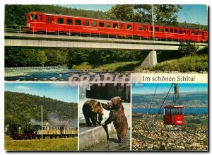 Modern Postcard Im schoenen Sihltal