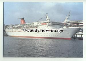 LN0186 - Cunard Liner - Cunard Countess , built 1976 - postcard