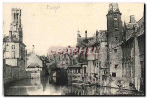 Belgium Bruges Old Postcard Kajo L & # 39Rozario