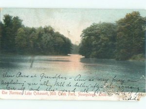 Pre-1907 LAKE SCENE Youngstown Ohio OH AE5353