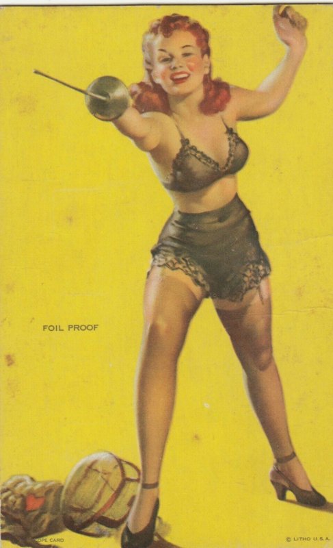 AS: Pinup Girl  Foil Proof 1940s