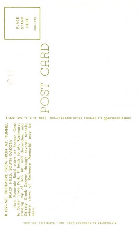 South Dakota  Mt. Rushmore