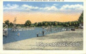 Livingston Park Swimming Beach in Jackson, Mississippi