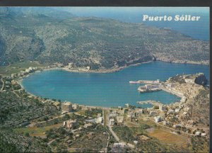 Spain Postcard - Mallorca (Baleares) - Aerial View of Puerto Soller   RR686