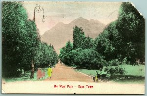 De Waal Park Cape Town South Africa UNP DB Postcard G7