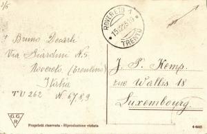 italy, ROVERETO, La Torre Civica (1925) Stamps